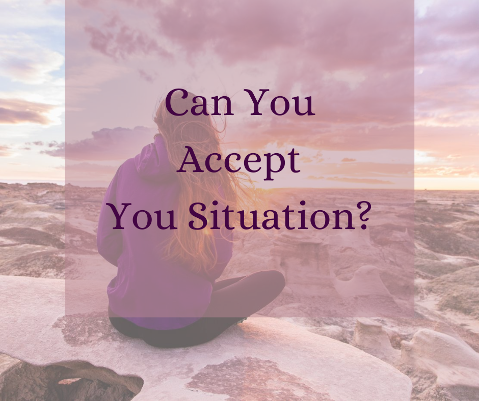 can you accept your situation sermon second Congregational church wilton nh