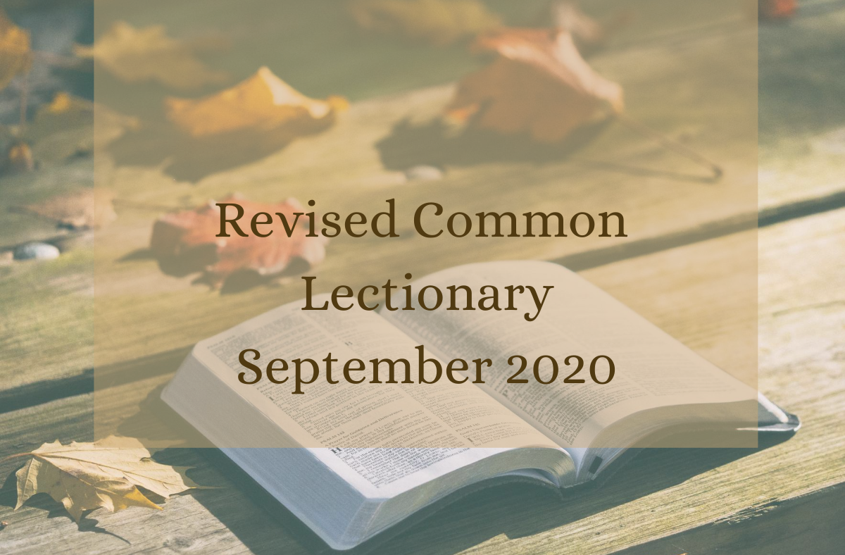 Revised Common Lectionary for September Second Congregational Church