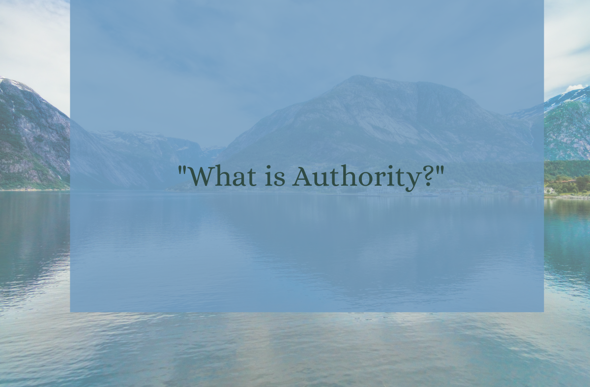 What is Authority Sermon