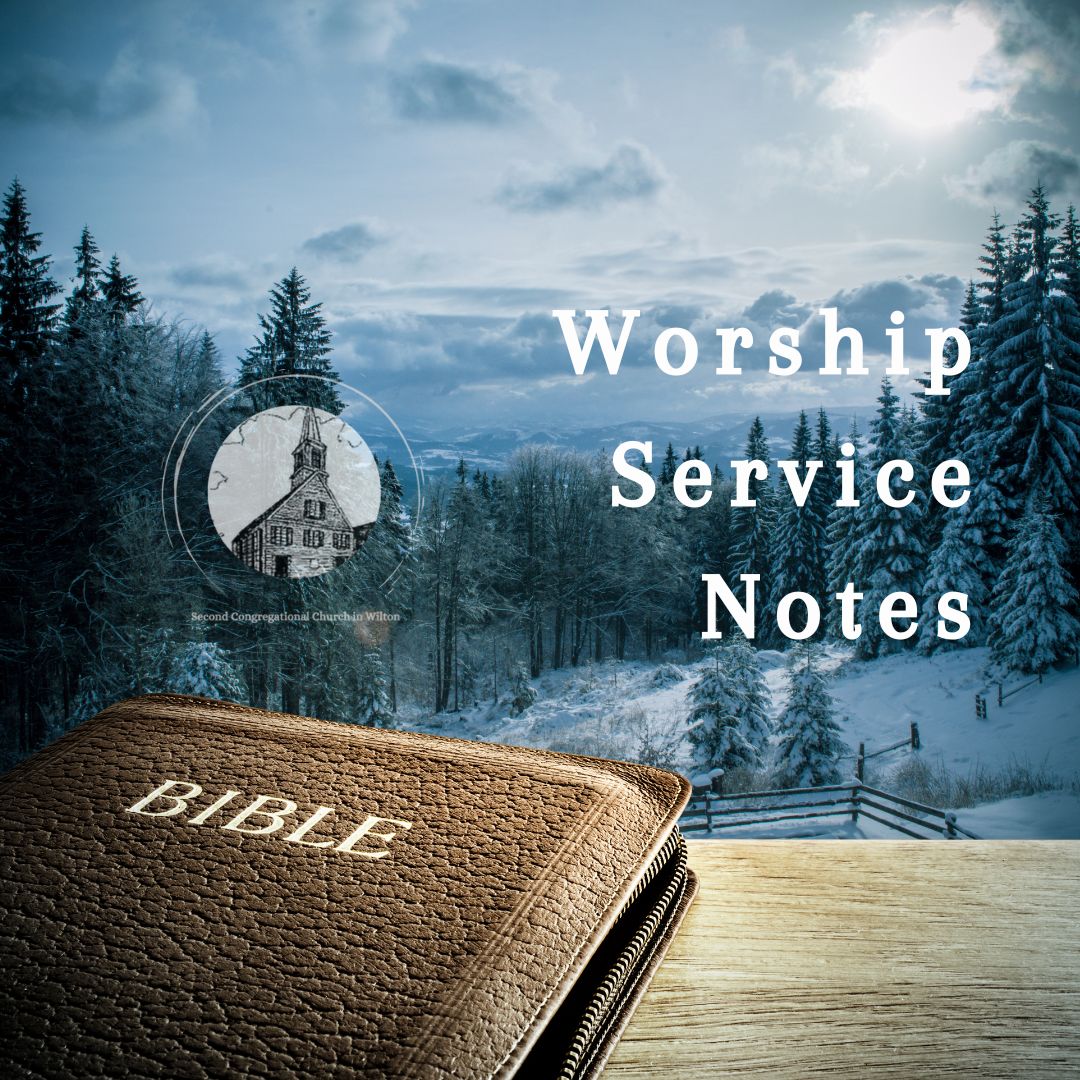 worship service notes