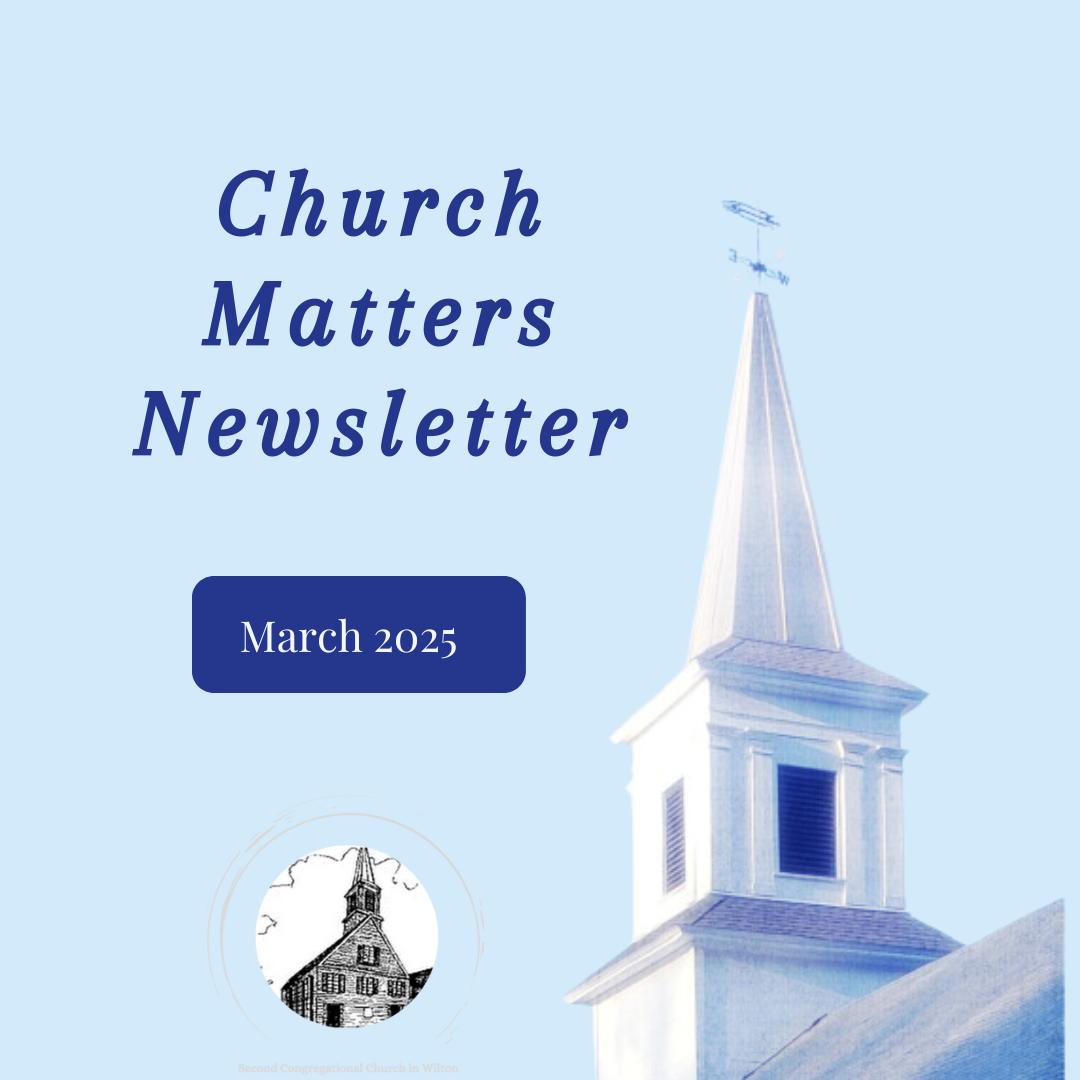 March 2025 church matters newsletter